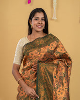 SC2821 - Top Dyed Saree With Sparkling Stone And Meena Butta